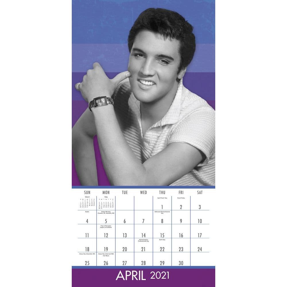 Elvis Wall Calendar 2022 Acco - November Calendar 2022