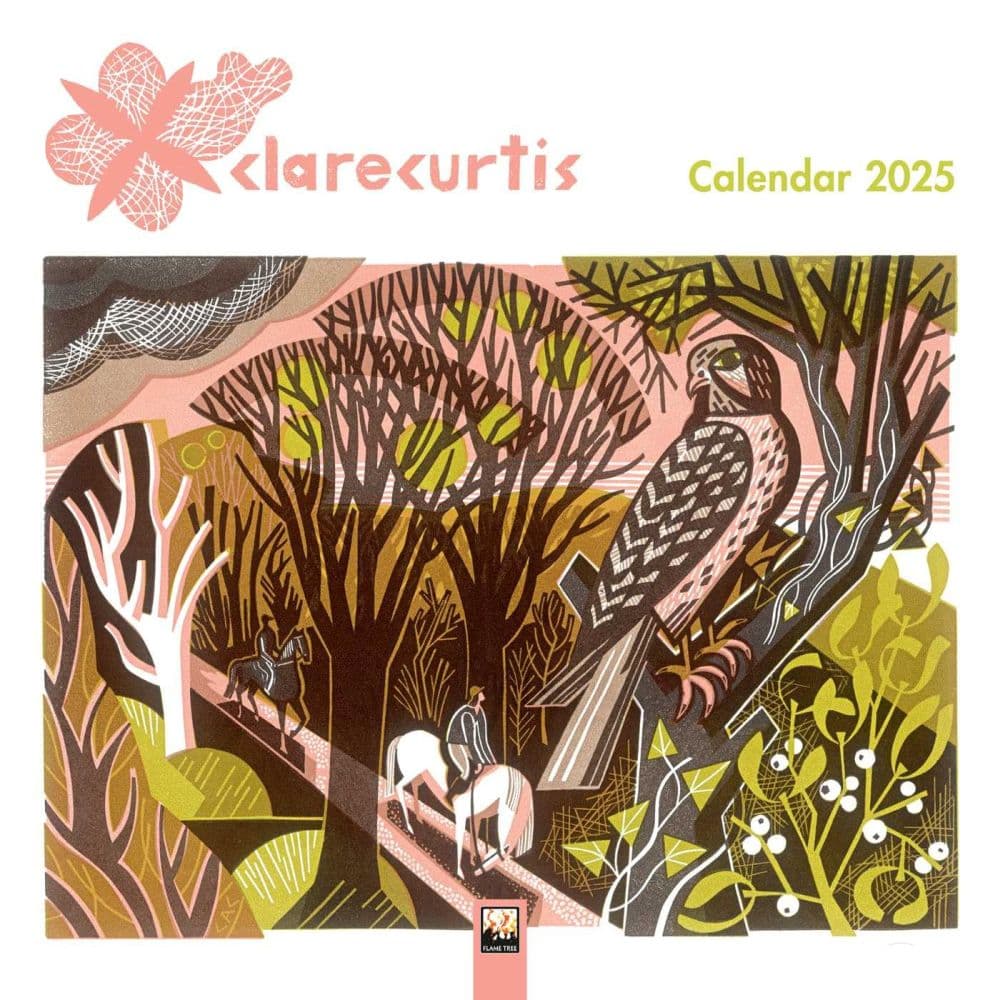 Clare Curtis 2025 Wall Calendar Main Image