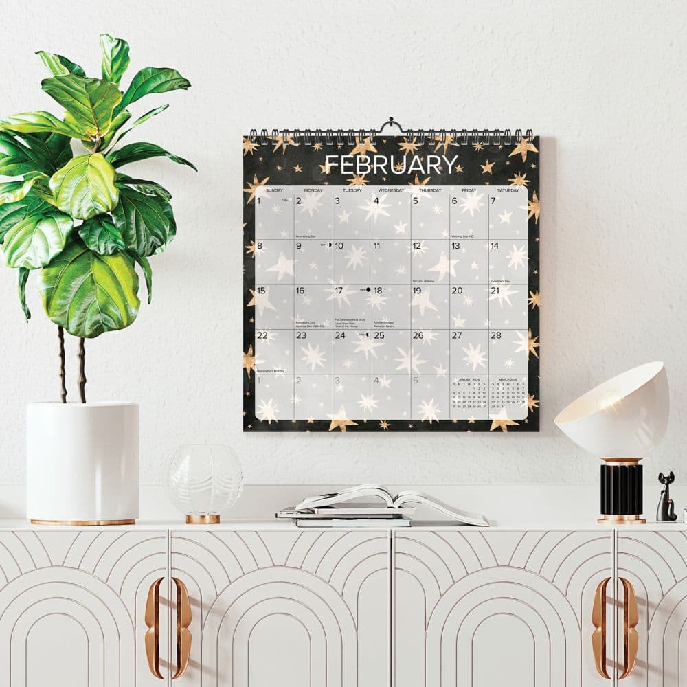 Starry Night Spiral Art 2026 Wall Calendar First Alternate Image