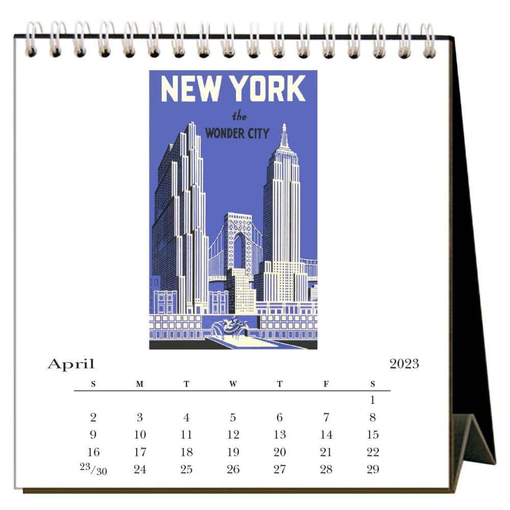 New York City 2023 Desk Calendar - Calendars.com
