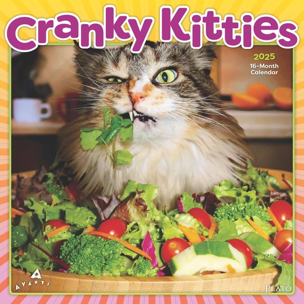 Cranky Kitties Calendar 2025 