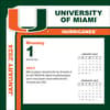 image Miami Hurricanes 2024 Desk Calendar Second Alternate Image width=&quot;1000&quot; height=&quot;1000&quot;