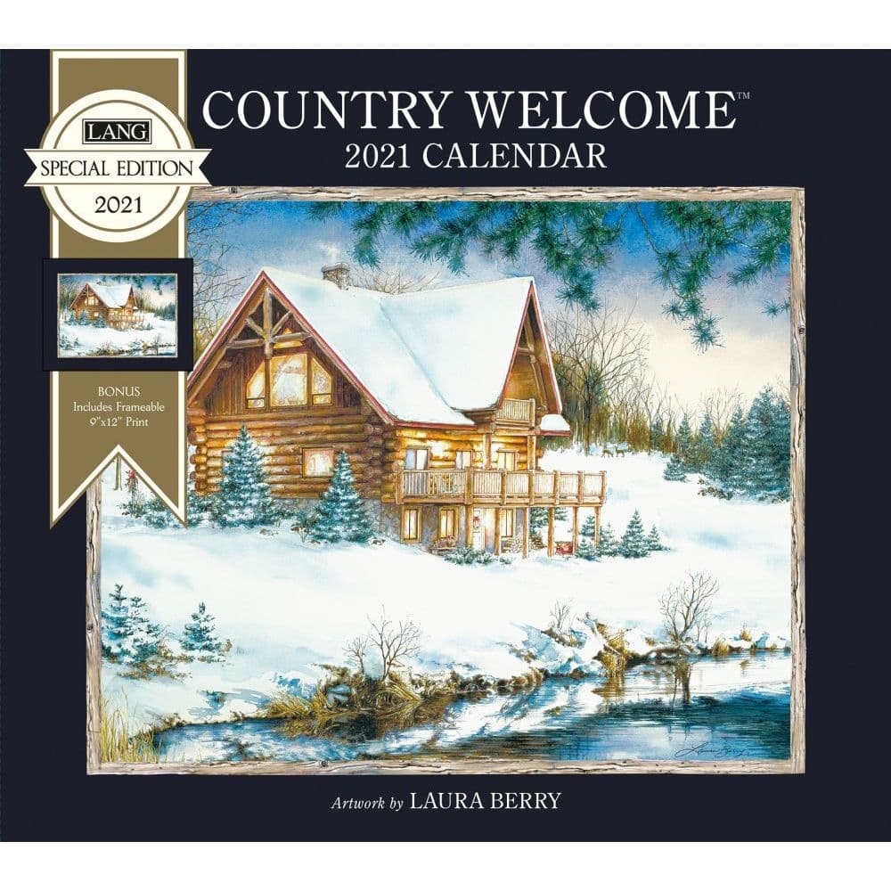Country Welcome Special Edition Wall Calendar Calendars