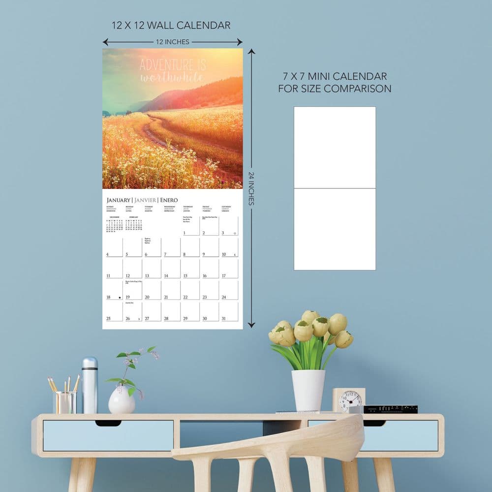 Wanderlust 2026 Wall Calendar Third Alternate Image