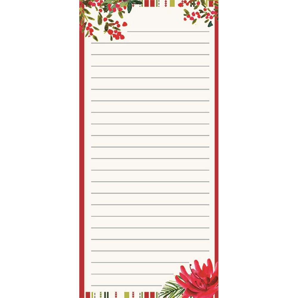 Christmas Greens Mini List Pad