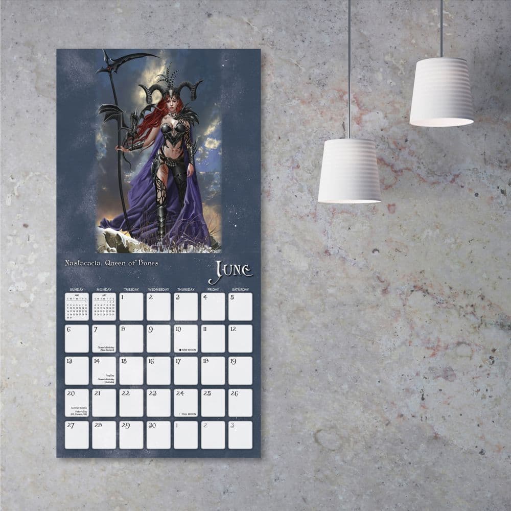 Dragon Witches Wall Calendar - Calendars.com