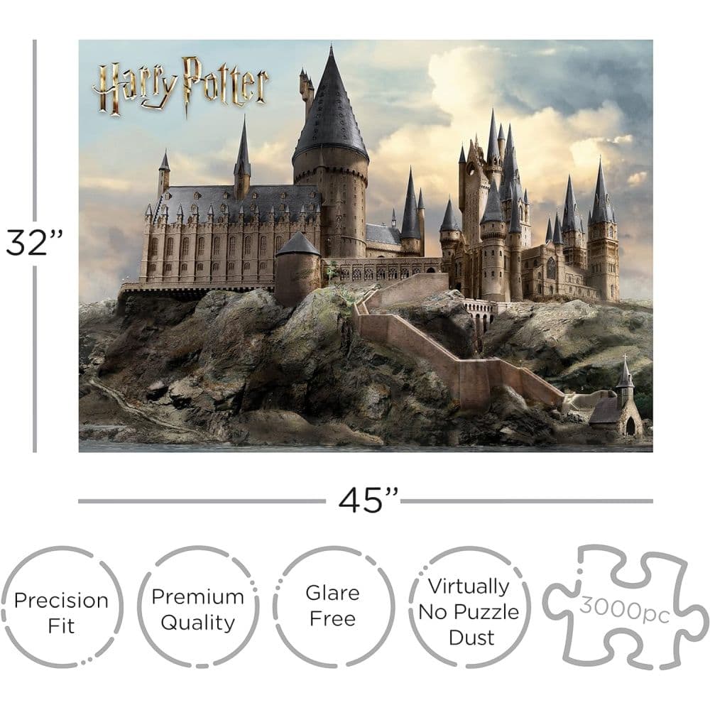 Harry Potter Hogwarts 3000 Piece Puzzle size