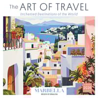 image Art of Travel 2026 Wall Calendar Main Product Image