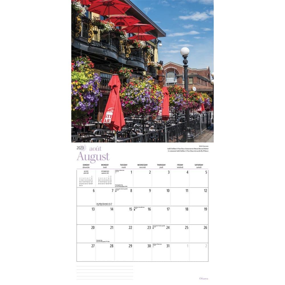 Ottawa 2023 Wall Calendar - Calendars.com