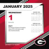 image COL Georgia Bulldogs 2025 Desk Calendar First Alternate Image