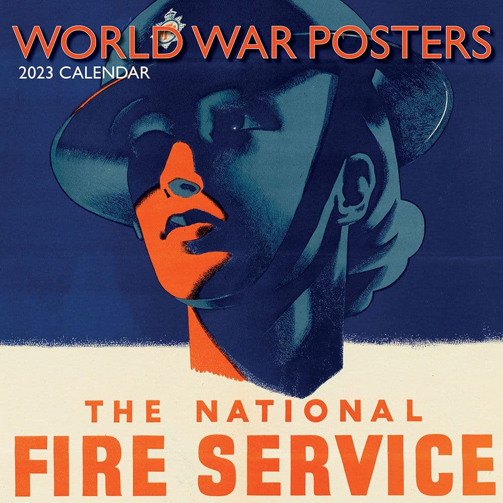 The Gifted Stationery Co Ltd World War Posters 2023 Wall Calendar