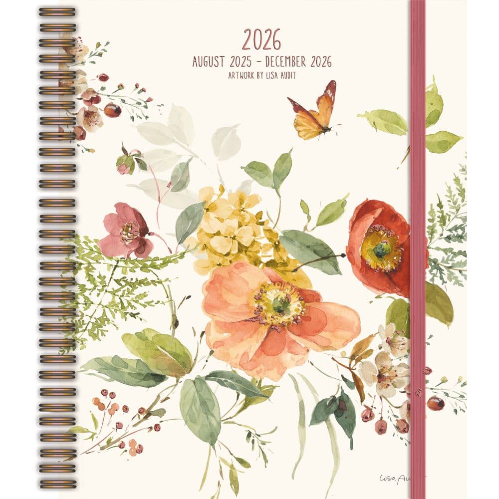 Watercolor Wonder Deluxe 2026 Planner_Main Image