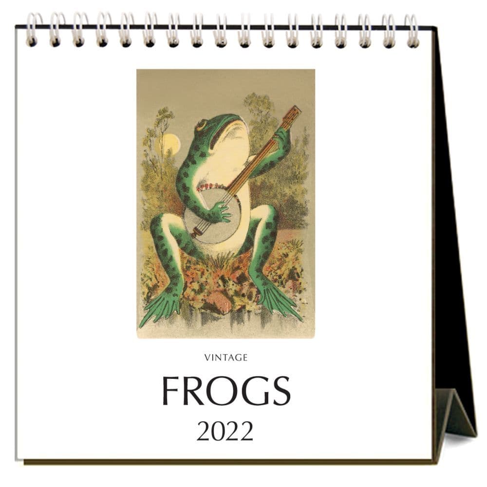 Frogs 2022 Desk Calendar