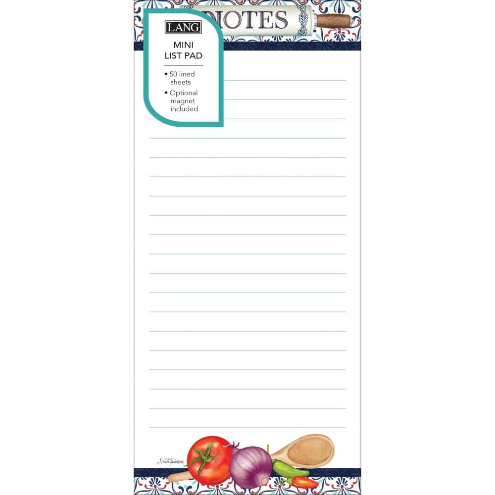 Love to Cook Mini List Pad Second Alternate Image