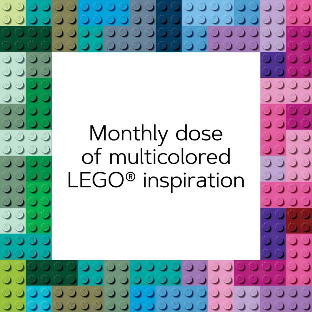 LEGO 2025 Wall Calendar Tenth Alternate Image width="1000" height="1000"