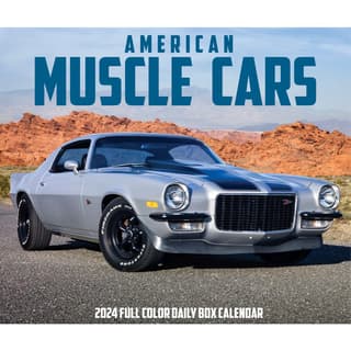 American Muscle Cars 2024 Desk Calendar - Calendars.com