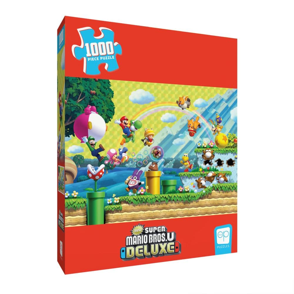 Super Mario Chaos Fun 1000 Piece Puzzle Main Image