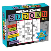 image Sudoku Ultimate 2027 Desk Calendar Main Product Image