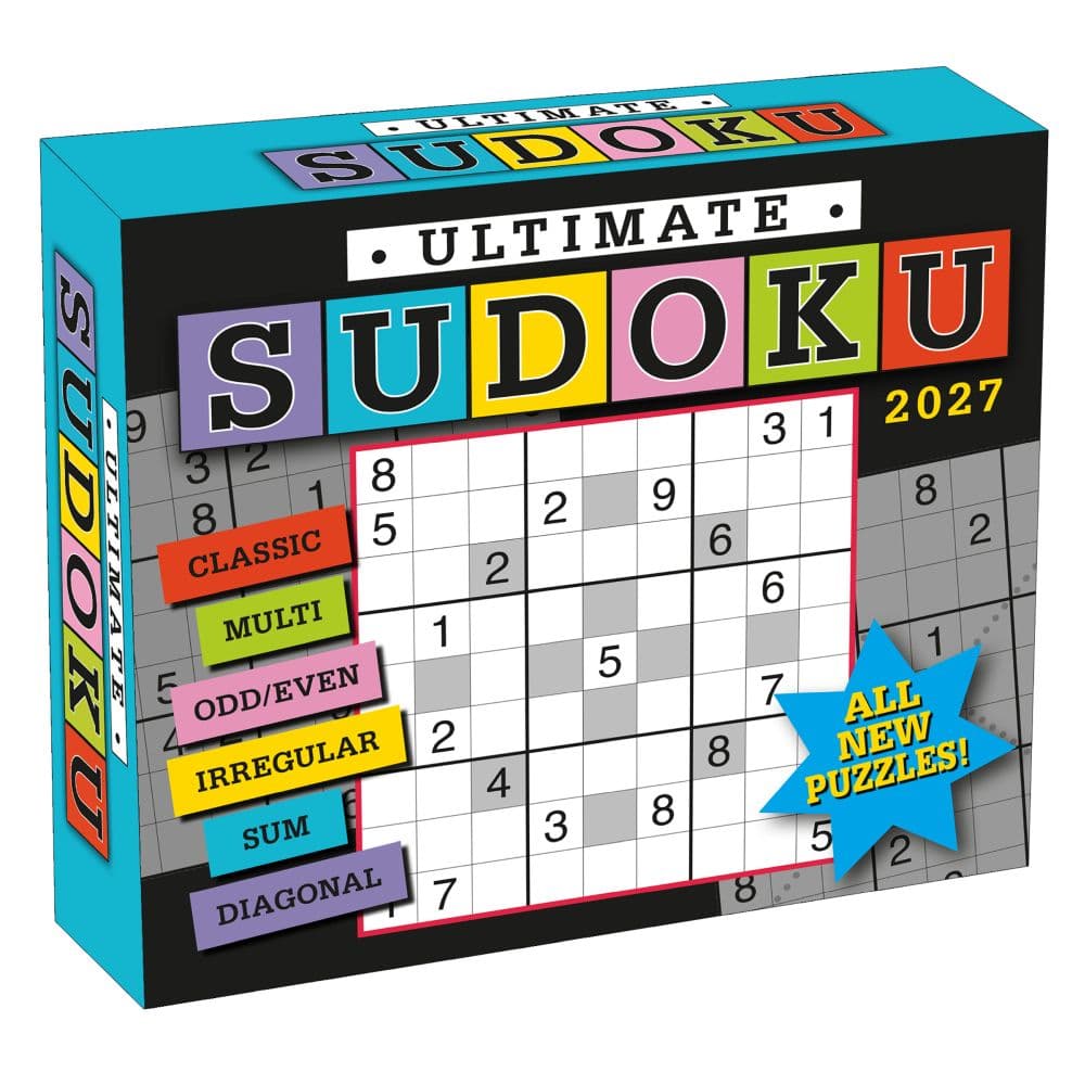 image Sudoku Ultimate 2027 Desk Calendar Main Product Image