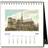 image Paris Nostalgic 2026 Easel Desk Calendar Second Alternate image