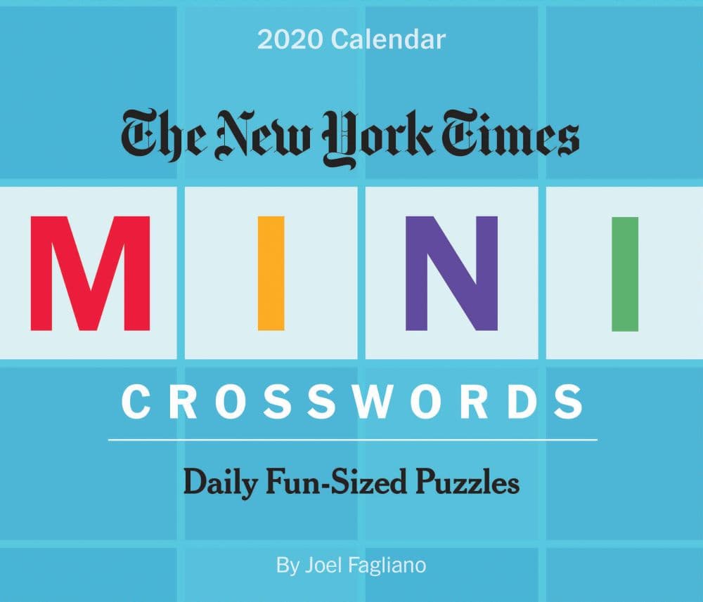 New York Times Mini Crossword Desk Calendar