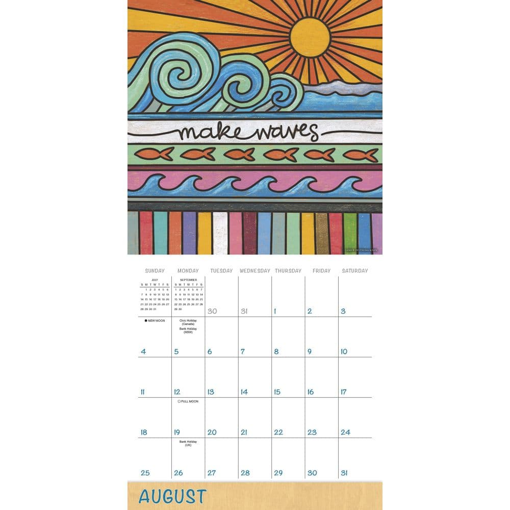 Happy Camper 2024 Wall Calendar