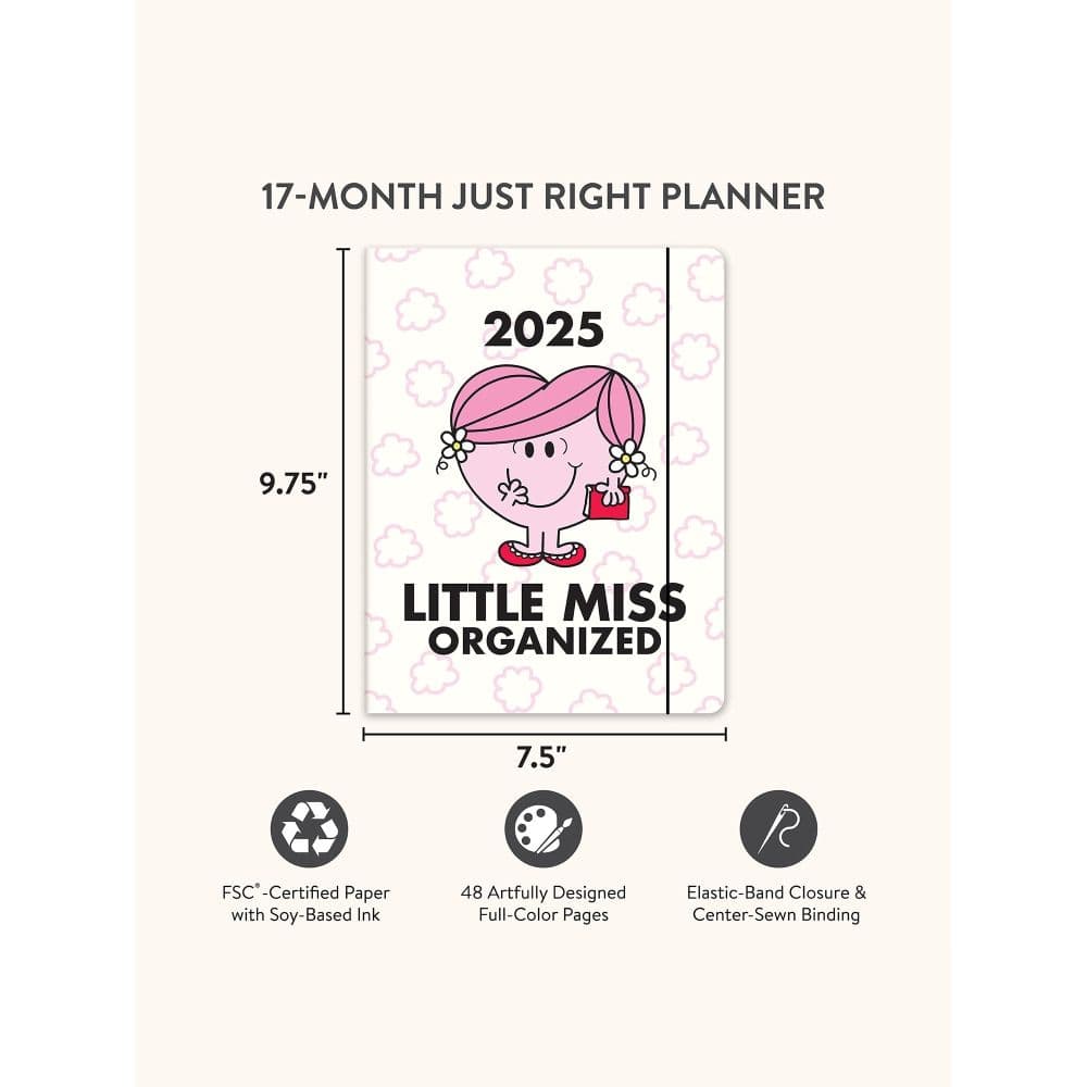 Little Miss Organized Just Right Monthly 2025 Planner Sixth Alternate Image width=&quot;1000&quot; height=&quot;1000&quot;