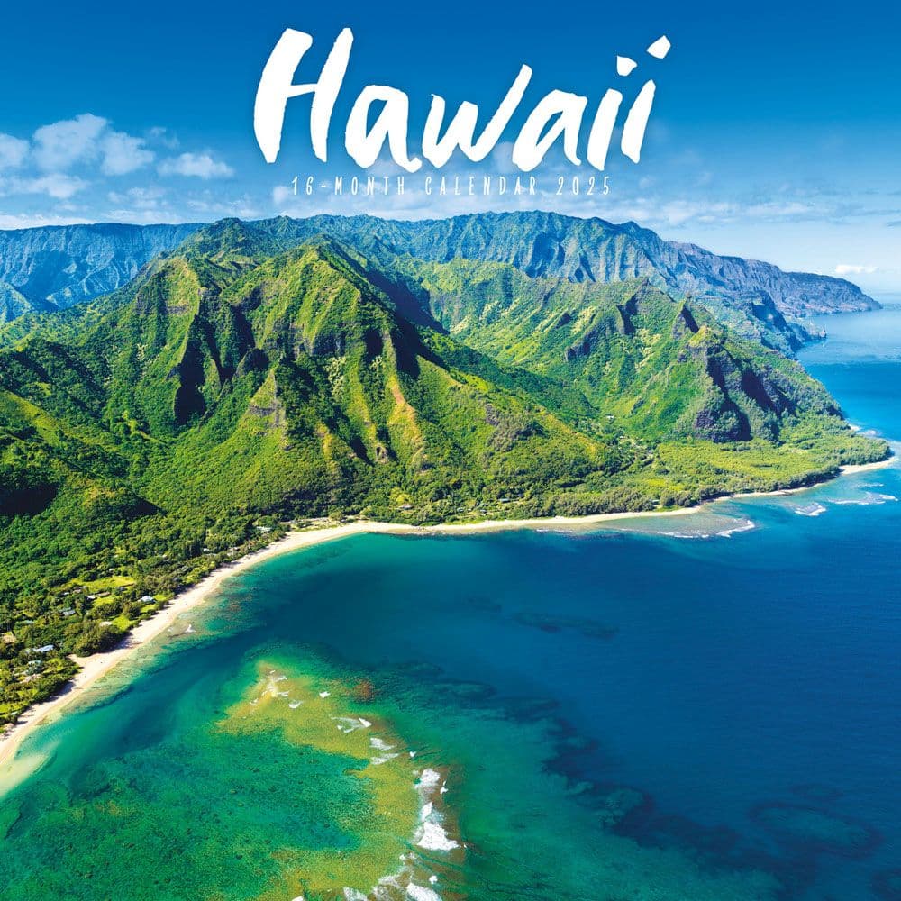 Hawaii 2025 Wall Calendar  Main Image