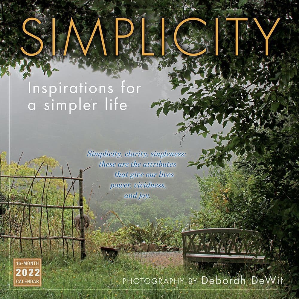 simplicity calendars inspirations simpler browntrout