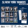 image MLB New York Yankees 2025 Wall Calendar back of calendar
