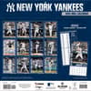 image MLB New York Yankees 2025 Wall Calendar back of calendar