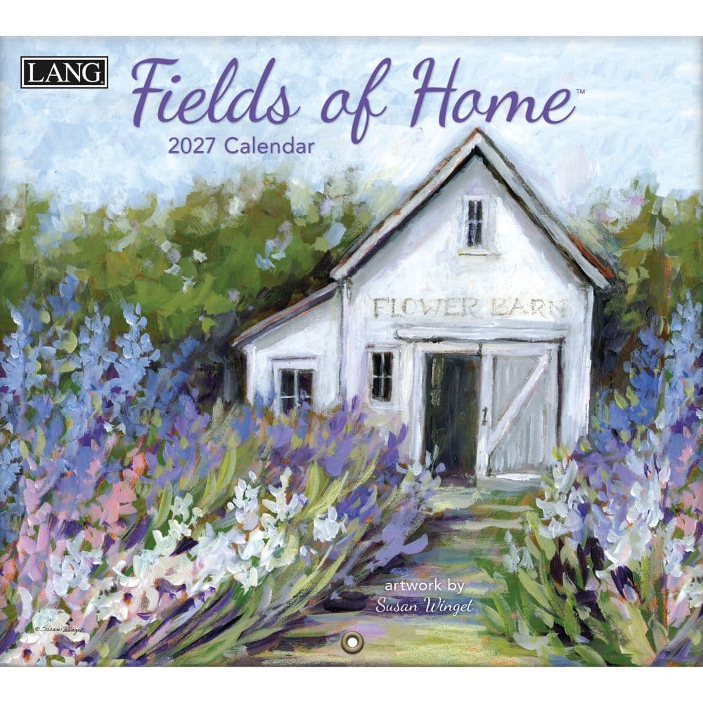 Fields of Home 2027 Wall Calendar by Susan Winget Main Product Image