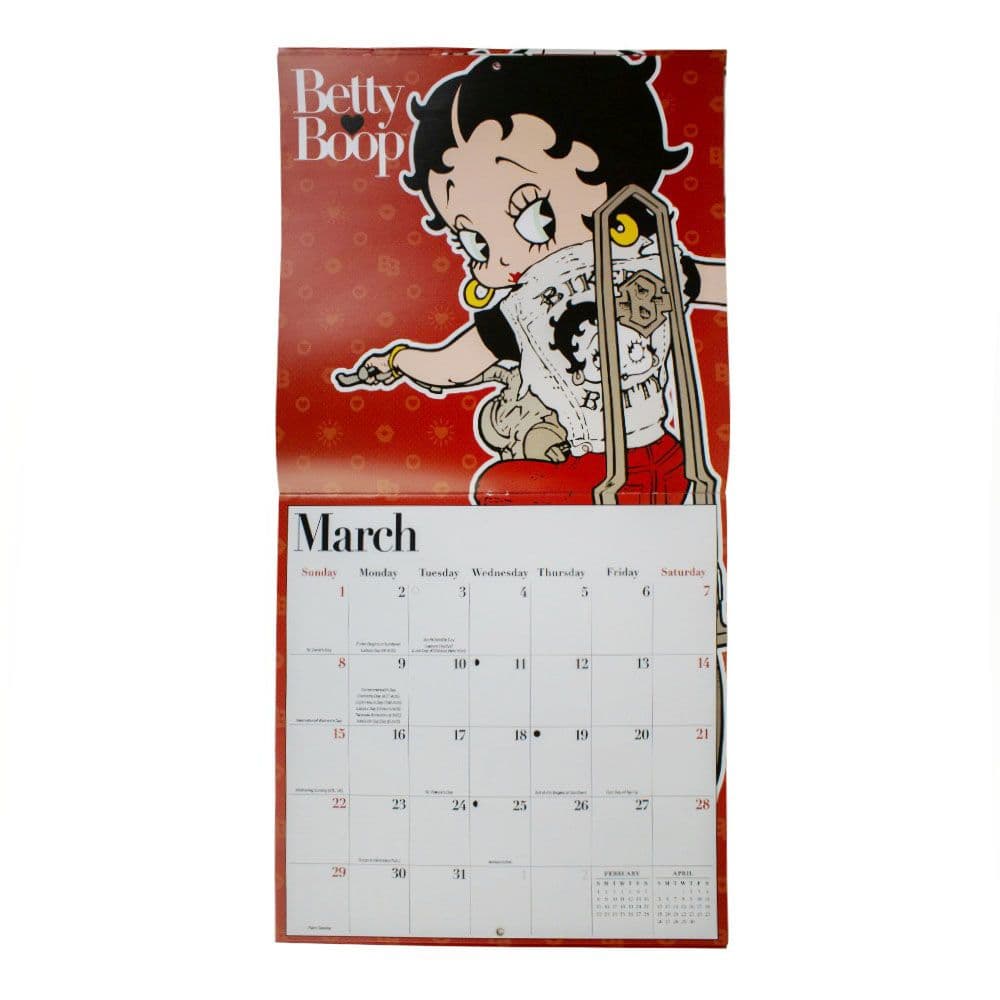 Betty Boop 2026 Wall Calendar - Calendars.com