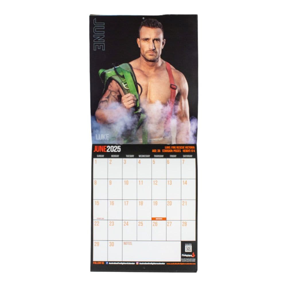 Australian Firefighters 2025 Wall Calendar Tenth Alternate Image