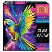 image Lococo Glam Macaw 1000 Piece Puzzle Main Product Image
