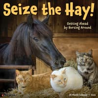 image Seize The Hay 2026 Wall Calendar Main Image