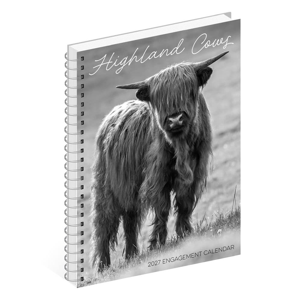 Highland Cows 2027 Planner Third Alternate Image