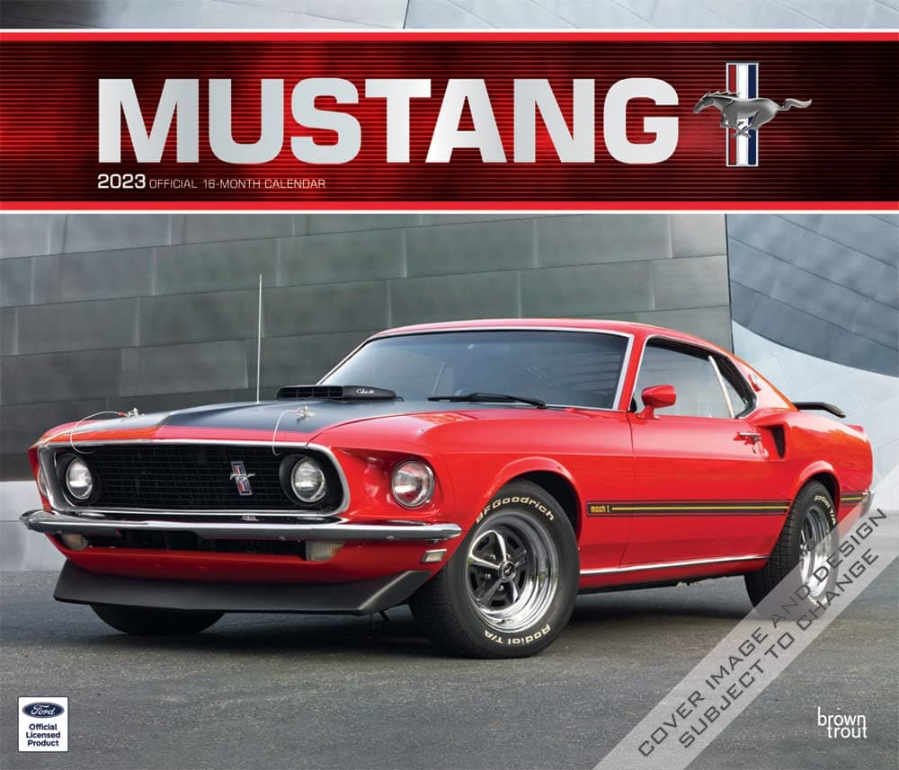 Mustang 2023 Wall Calendar