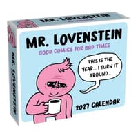 image Mr Lovenstein 2027 Desk Calendar Main Product Image