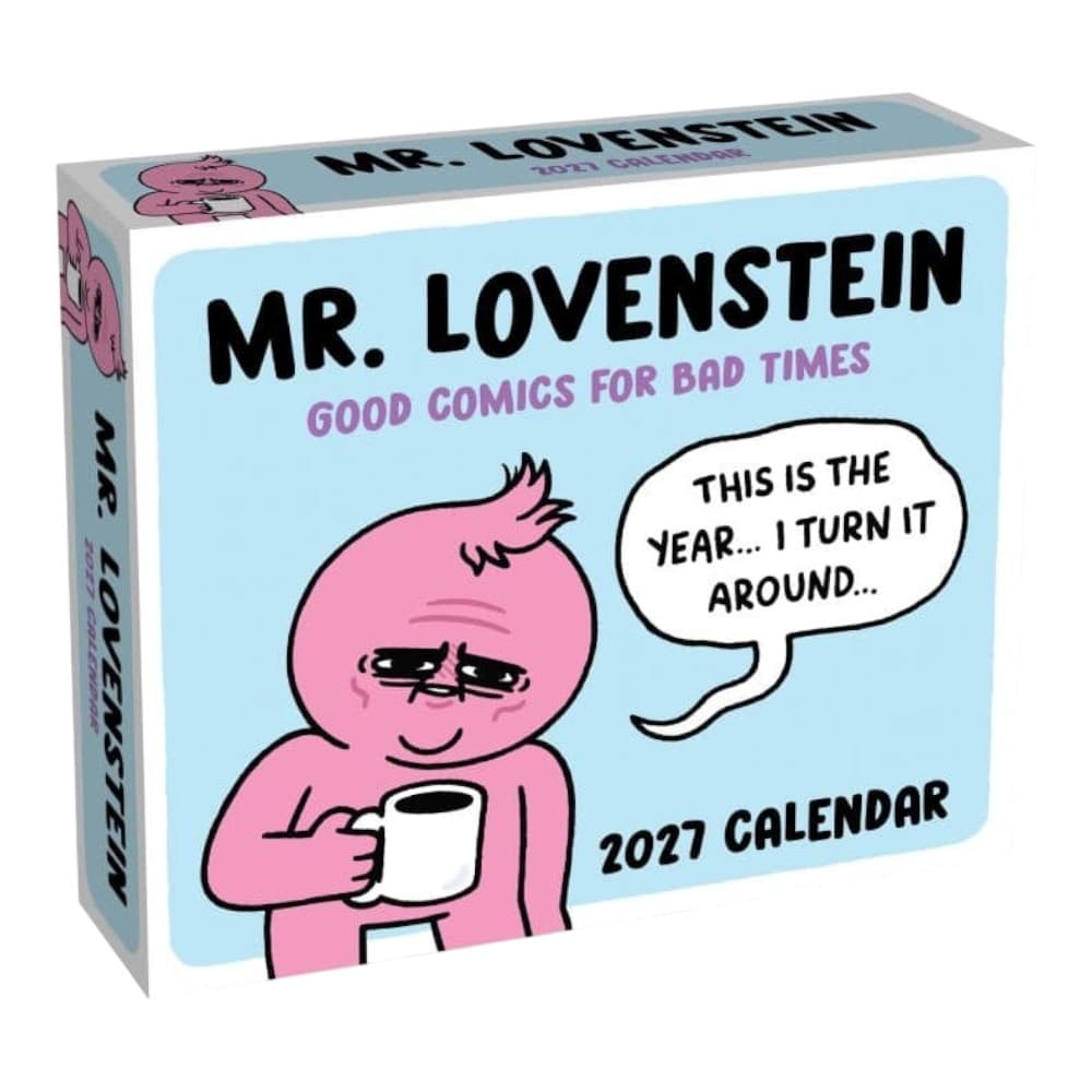 image Mr Lovenstein 2027 Desk Calendar Main Product Image