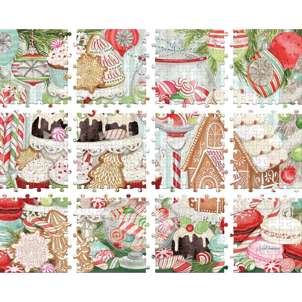 Holiday Treats Calendar 500 Piece Puzzle Fourth Alternate Image