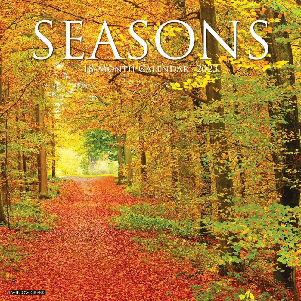 2023 Calendar Seasons Seasons 2023 Wall Calendar Calendars Com