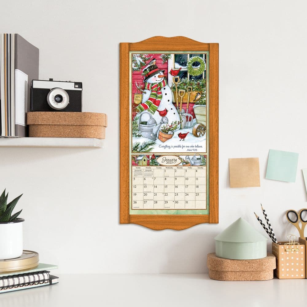 Bountiful Blessings 2025 Vertical Wall Calendar by Susan Winget