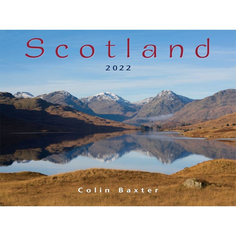 Scotland Landscape 2022 Wall Calendar
