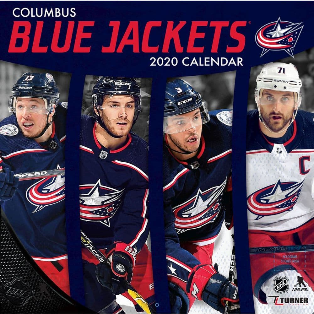 Columbus Blue Jackets Wall Calendar