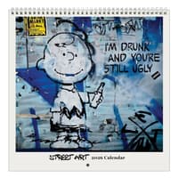 image Street Art Square 2026 Wall Calendar