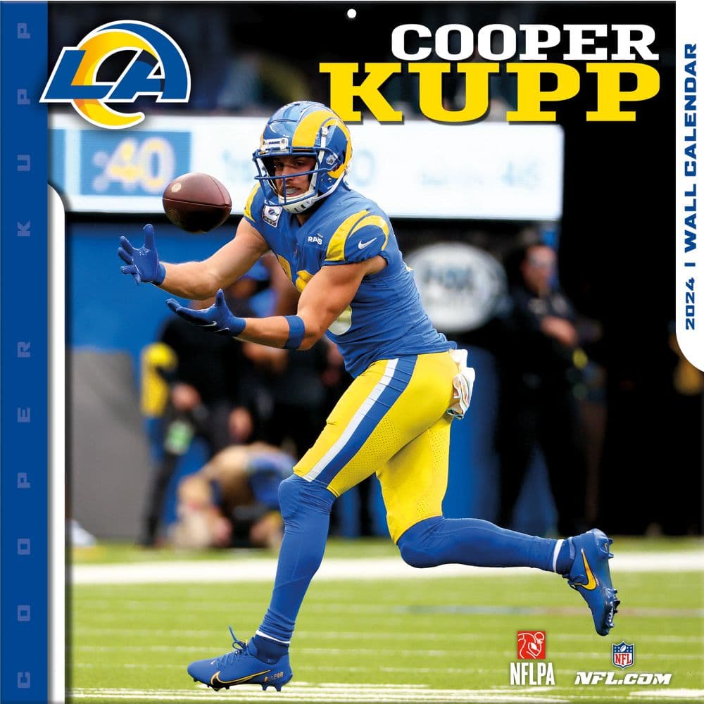 Los Angeles Rams Cooper Kupp 2024 Wall Calendar - Calendars.com