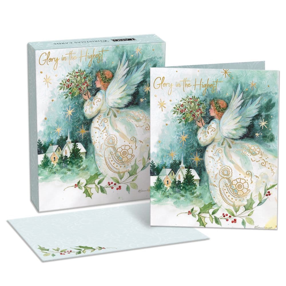 Angel of Christmas Boxed Christmas Cards by Susan Winget Main Product Image