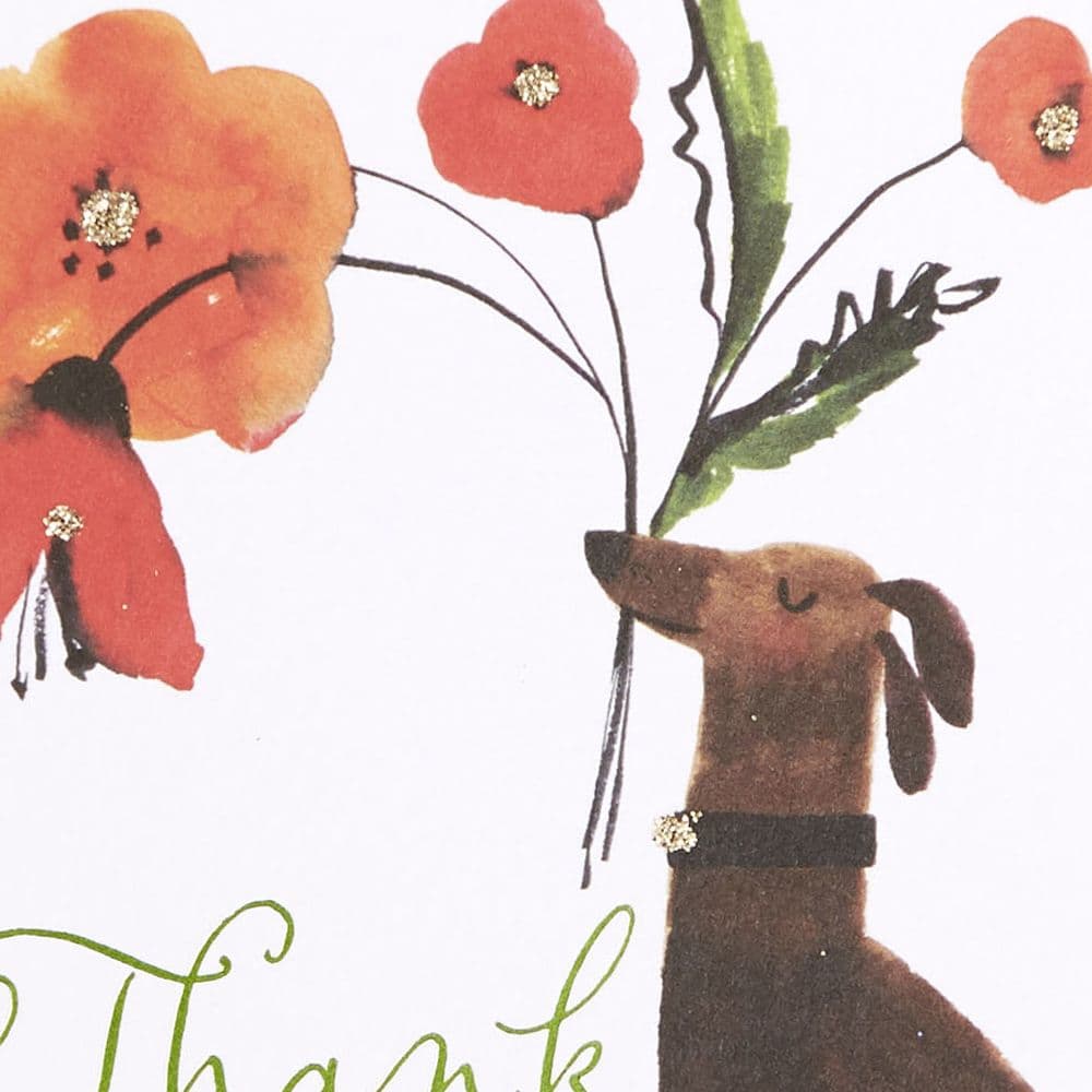 Dog Bringer Thank You Card Fifth Alternate Image width="1000" height="1000"