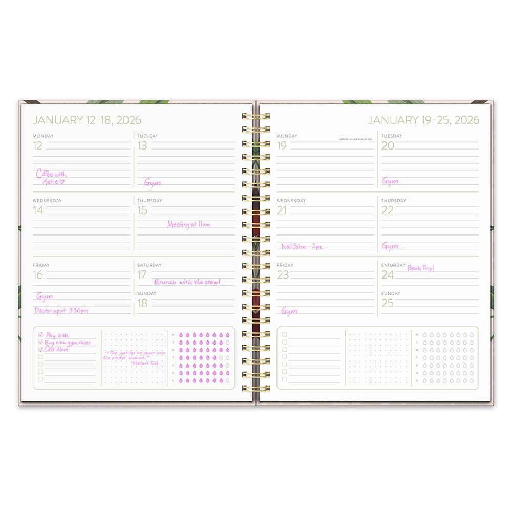 Fruit and Flora Spiral 2026 Planner Seventh Alternate Image